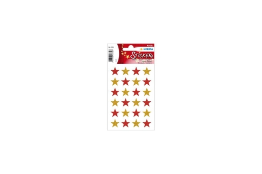 HERMA MAGIC WEIHN. STERNE, GLITTERY