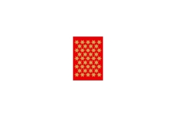 HERMA DECOR STERNE GOLD Ø14 mm