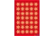 HERMA DECOR STERNE GOLD Ø16 mm
