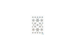 HERMA DECOR STERNE SILBER, HOLOGRAPHIEFOLIE
