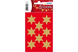 HERMA DECOR STERNE GOLD Ø33 mm