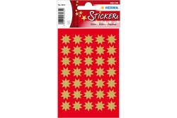 HERMA DECOR STERNE GOLD Ø16 mm