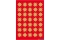 HERMA DECOR STERNE GOLD Ø16 mm