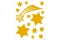 HERMA FENSTERBILD A4 STERNE GOLD