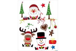 HERMA FENSTERBILD A4 WEIHNACHTSFREUDE