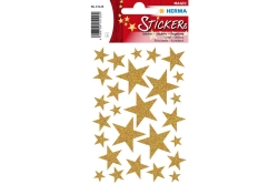 HERMA MAGIC WEIHN. STERNE GOLD, GLITTERY