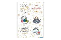 HERMA DECOR WEIHNACHTSPOST, BEGLIMMERT