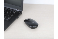 MANHATTAN MW3050 Kabellose USB-Maus 3 Tasten Mausrad schwarz