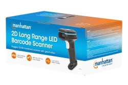 MANHATTAN 2D LED Barcodescanner 450mm IP52 Handscanner