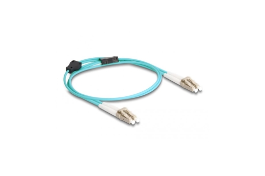 DELOCK LWL Kabel mit Metallarmierung LC Duplex Multimode 3m