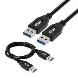 Club3D Kabel USB Typ-A Gen2 0,5m 10 Gbps St/St retail