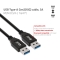 Club3D Kabel USB Typ-A Gen2 0,5m 10 Gbps St/St retail