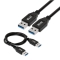 Club3D Kabel USB Typ-A Gen2 0,5m 10 Gbps St/St retail