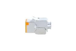 INTELLINET Cat6a 10G STP Keystone-Modul orange