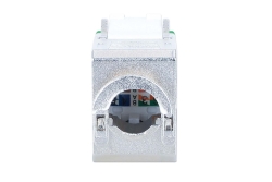 INTELLINET Cat6a 10G STP Keystone-Modul grün