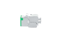 INTELLINET Cat6a 10G STP Keystone-Modul grün