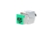 INTELLINET Cat6a 10G STP Keystone-Modul grün