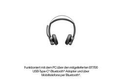 Poly Voyager Focus 2 Stereo Teams USB-C/A