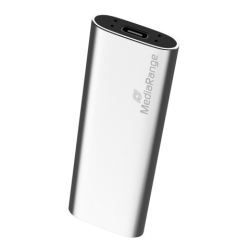 externes USB Type-C® Laufwerk SSD - 120 GB, silber