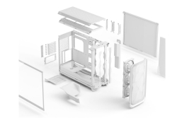 FRACTAL DESIGN Geh Meshify 3 XL White RGB TG Clear Tint