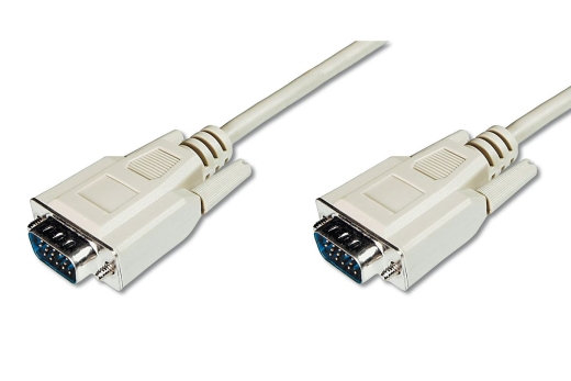 Digitus VGA-Kabel D-Sub15->D-Sub15 St/St 1.80m be