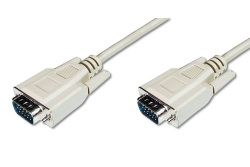 Digitus VGA-Kabel D-Sub15->D-Sub15 St/St 1.80m be