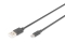 DIGITUS USB 2.0 Anschlusskabel Typ A -mikro B St/St 1.8m sch