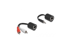 DELOCK Stereo Audio Extender RJ45 Bu zu 3,5 mm Klinkenst.2St