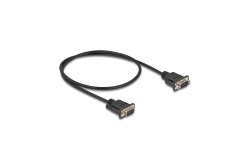 DELOCK Seriell Kabel RS-232 St zu St mit St-Gehäuse...