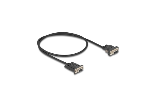 DELOCK Seriell Kabel RS-232 D-Sub9 Bu zu D-Sub9 Bu Pin9 0,5m