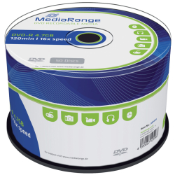 DVD-R - 4.7GB/120Min, 16-fach/Spindel, Packung mit 50...