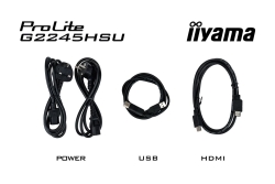 IIYAMA 54.5cm (21.5) G2245HSU-B2 16:9 HDMI+DP+2xUSB IPS