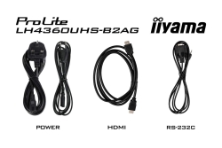 IIYAMA 108.0cm(42.5) LH4360UHS-B2AG 16:9 3xHDMI+2xUSB VA