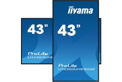 IIYAMA 108.0cm(42.5) LH4360UHS-B2AG 16:9 3xHDMI+2xUSB VA
