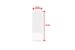 tesa Powerstrips CLICK SMALL, 1.8kg, selbstkl. Klettband 4x2