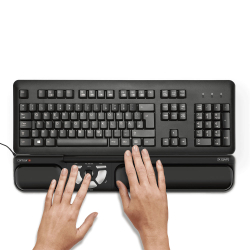 Contour X-Bar wired ergonomische zentrierte Maus schwarz...