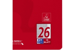 Oxford Schulheft A4 16 Blatt kariert mit Rand R 15Stk