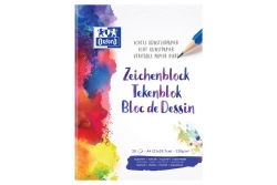 Oxford Zeichenblock A4 20 Blatt blanko 120 g/qm 10Stk