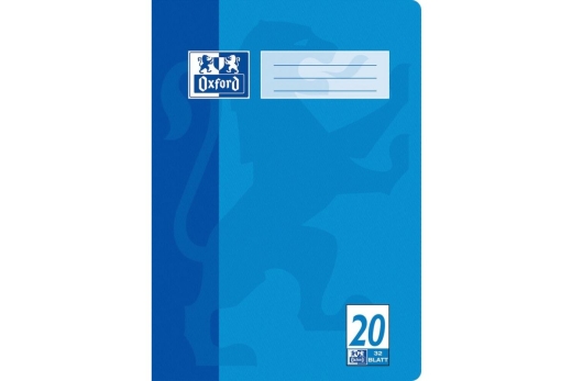 Oxford Schulheft A4 32 Blatt Lineatur 20 Blanko 10Stk