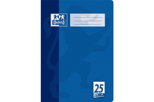 Oxford Schulheft A4 32 Blatt liniert mit Rand R 10Stk