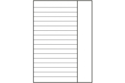 Oxford Schulheft A4 32 Blatt liniert mit Rand R 10Stk