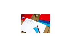 Oxford Collegeblock A4+220x295mm 80 Bl. Liniert Rand weiß R