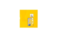 Oxford Collegeblock A4+220x295mm 80 Bl. Kariert Rand weiß R