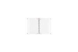 Oxford Collegeblock A4+220x295mm 80 Bl. Kariert Rand weiß R