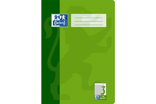 Oxford Schulheft A4 16 Blatt Lineatur 3 15Stk