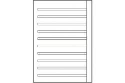 Oxford Schulheft A4 16 Blatt Lineatur 3 15Stk