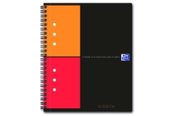 Oxford International Notebook A5+ kariert 5 mm 80 Blatt