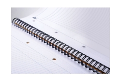 Oxford International Notebook A4+ liniert 6 mm