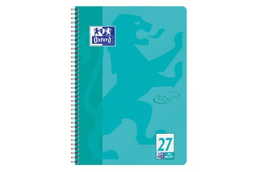 Oxford Collegeblock A4+ L.27 aqua 80 Blatt