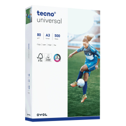 Kopierpapier tecno® universal - A3, 80 g/qm,...